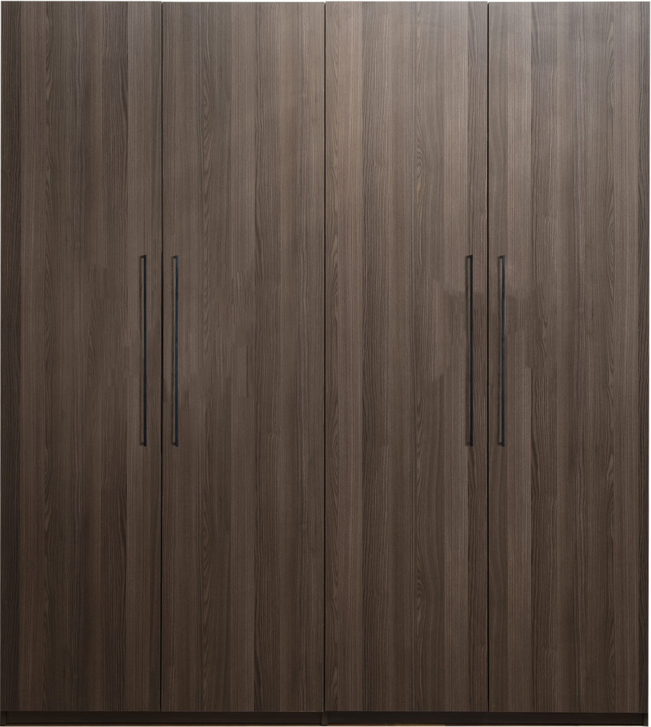 WARDROBE 200*60*220 CM ASH DARK